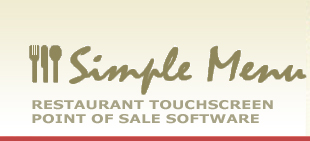 Simple Menu - Restaurant Touchscreen Point of Sale Software