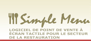 Simple Menu - Logiciel de point de vente à écran tactile pour le secteur de la restauration